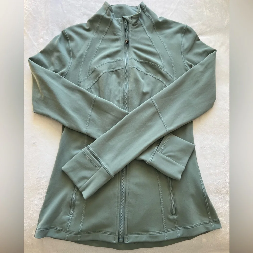Lululemon Define Jacket Size 6 in Tidewater Teal - Picture 5 of 8